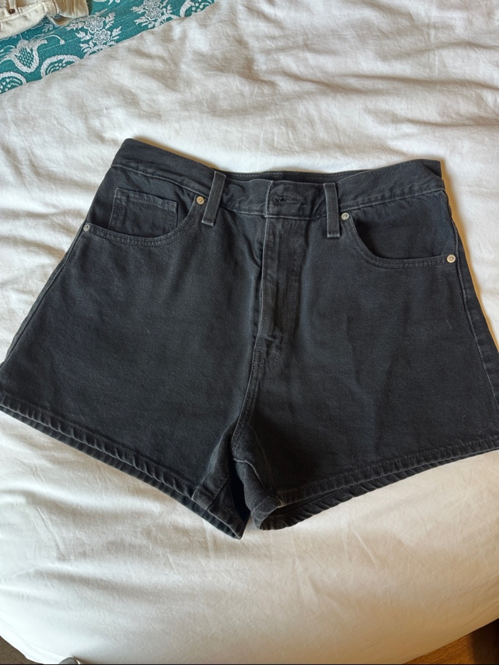 Levi’s High Waisted Mom Shorts